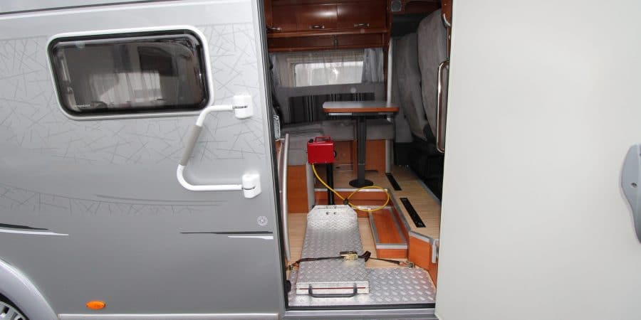 Camper aanpassingen voor invaliden of mensen met een beperking.